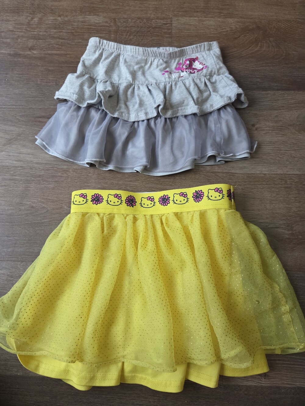Set of 2 Hello Kitty 2016 Girls Tutu, Sparkle, Ruffle, size 7/8